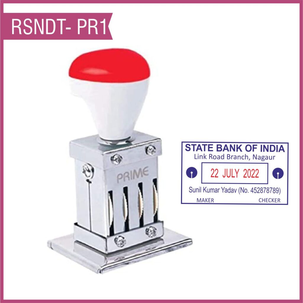RSNDT - PR1 - Rubber Stamp