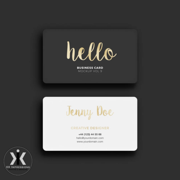 rounded corners visiting card with spot UV by kkimpressions - sample 10
