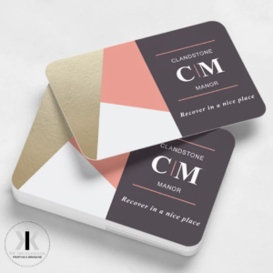 Rounded Corner Cards (With SPOT UV)