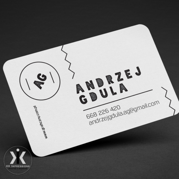 rounded corners visiting card with spot UV by kkimpressions - sample 9